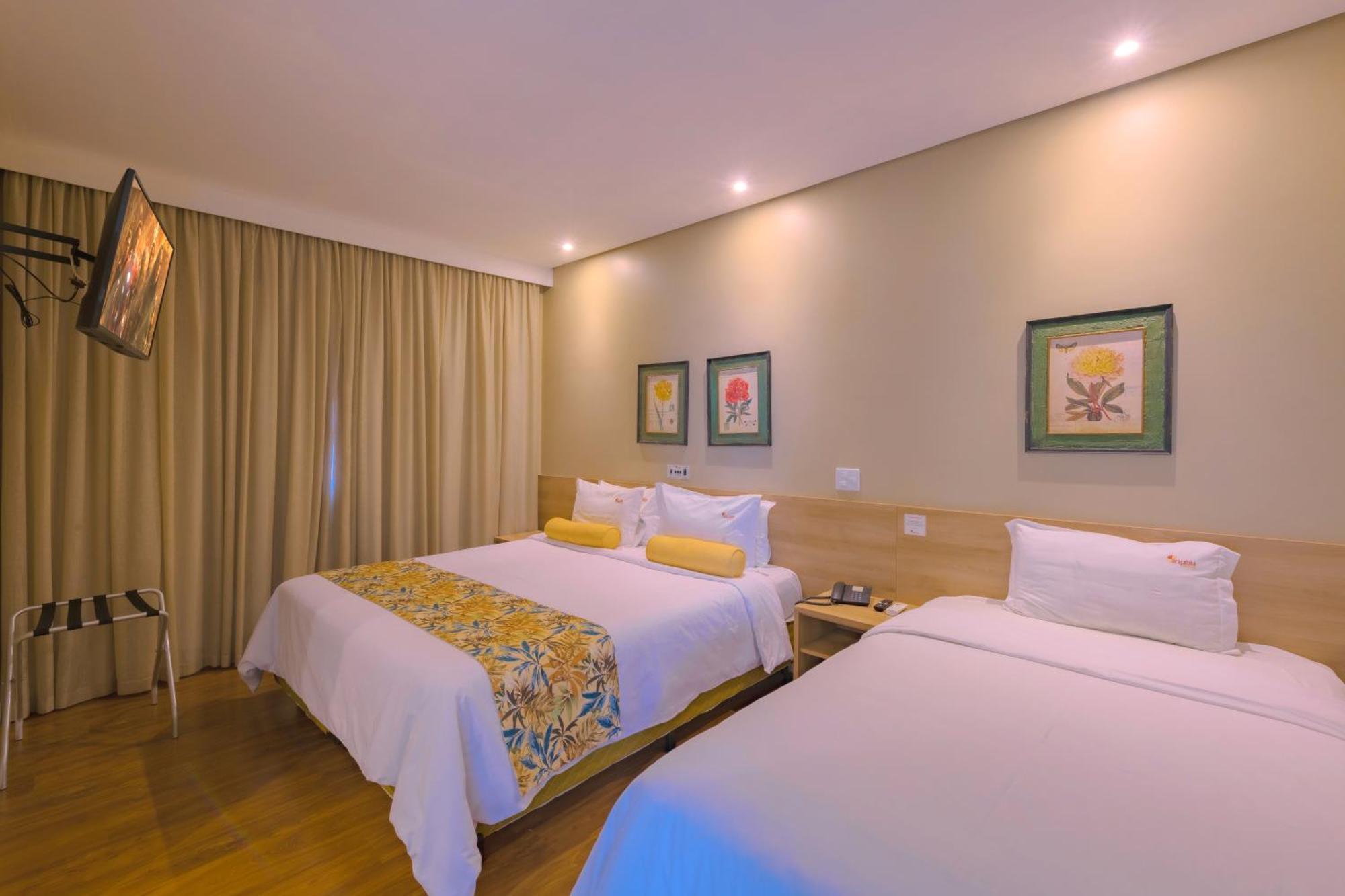 Aracatuba Plaza Hotel Bagian luar foto
