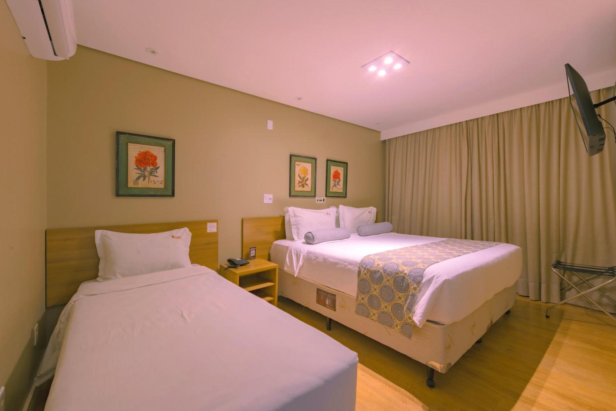 Aracatuba Plaza Hotel Bagian luar foto