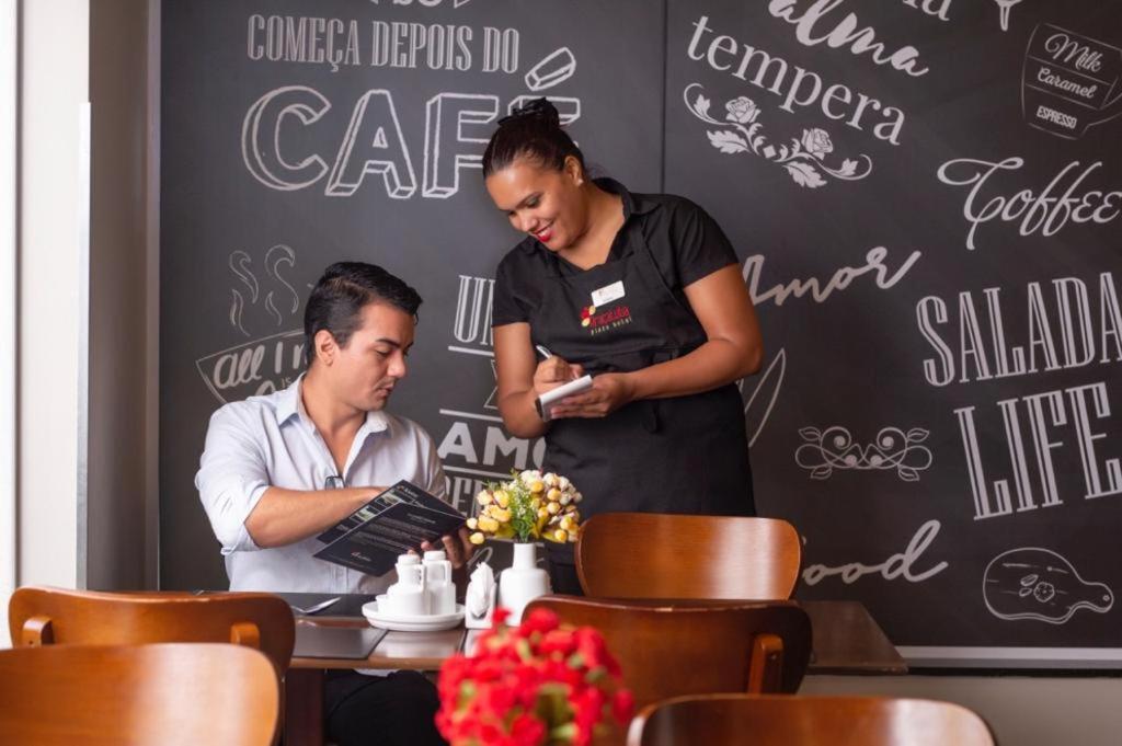 Aracatuba Plaza Hotel Bagian luar foto