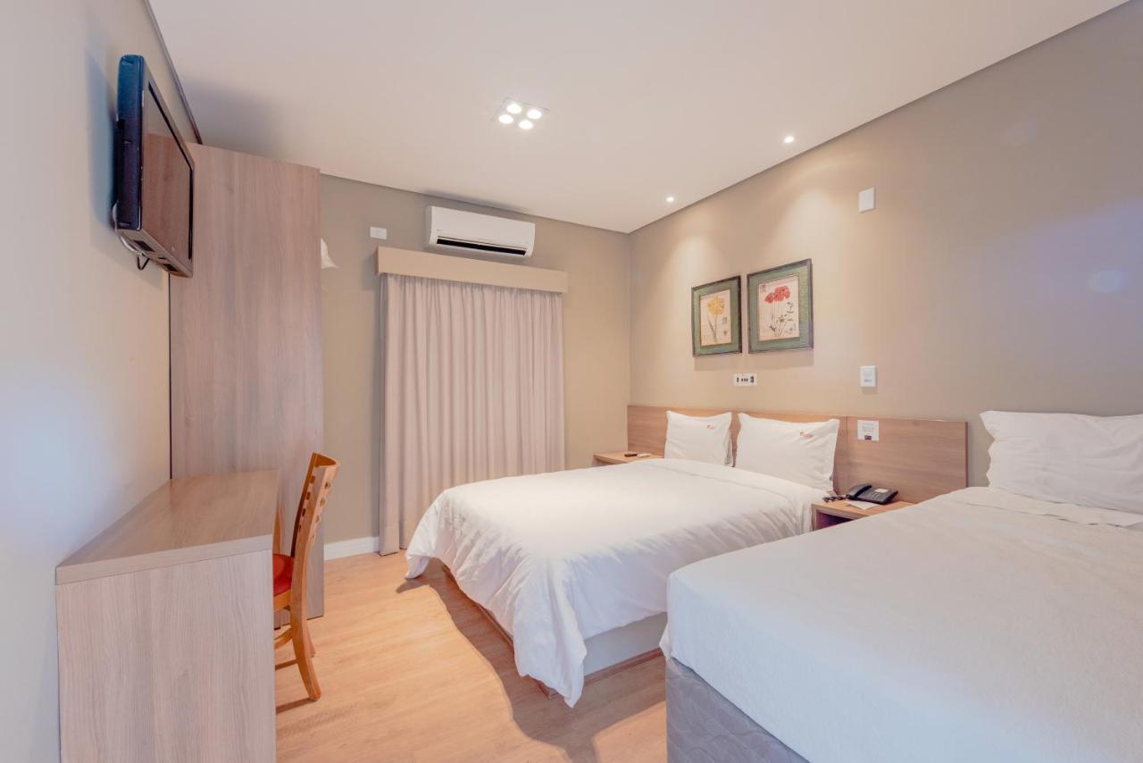 Aracatuba Plaza Hotel Bagian luar foto