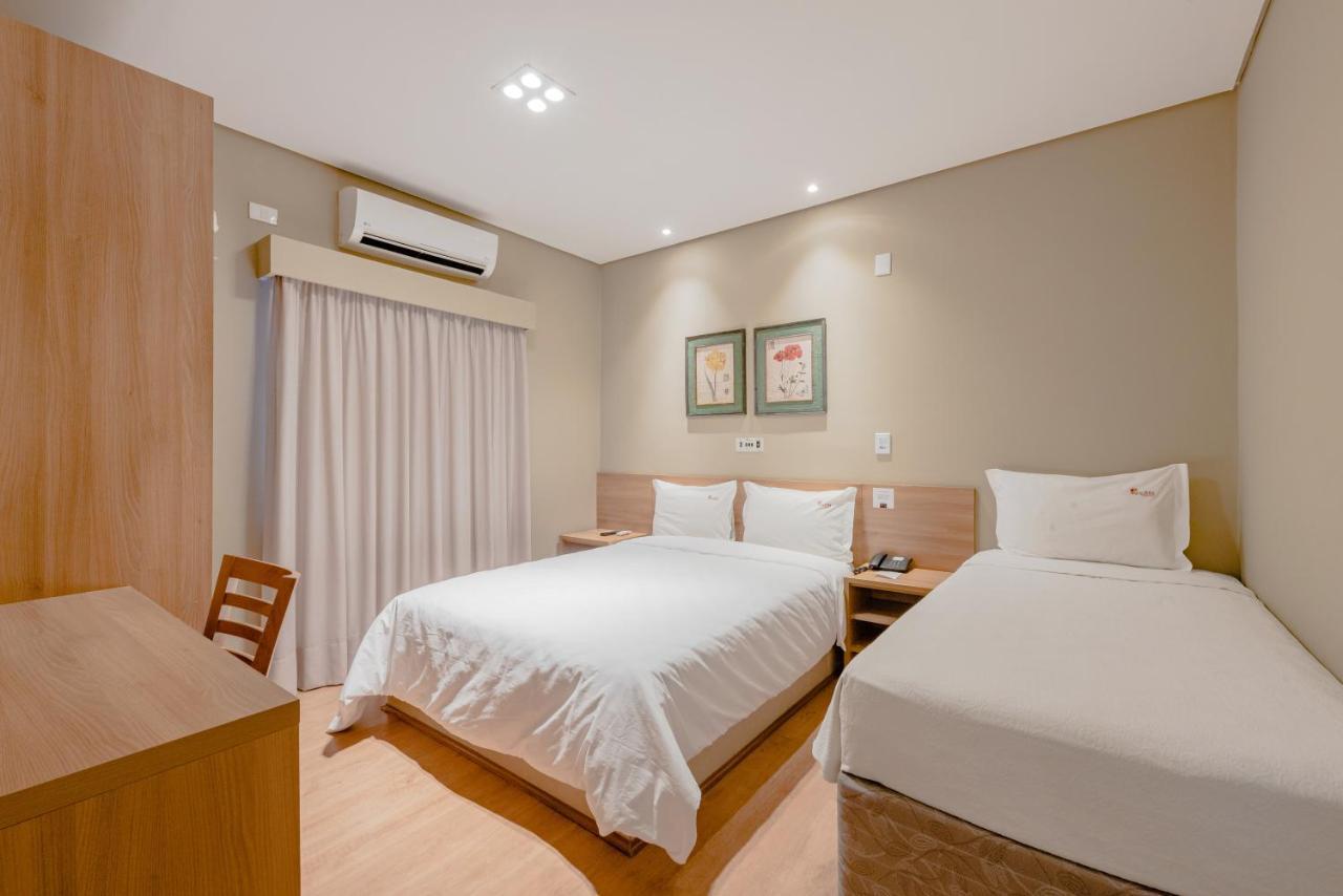 Aracatuba Plaza Hotel Bagian luar foto
